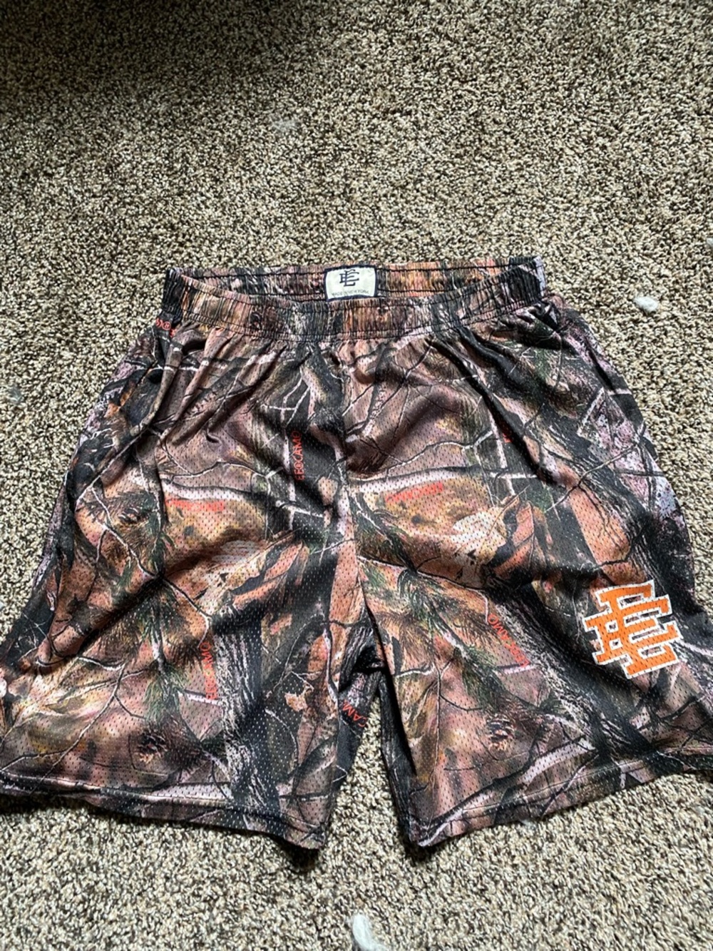 Eric Emanuel Men's Camo Athletic Shorts